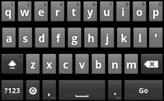 [ Modified Android layout ]